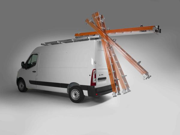 Leiterträger / Leiterlift G2000 Harrier aus Aluminium für Opel Vivaro ( S ) L1H1 ( 2019- )